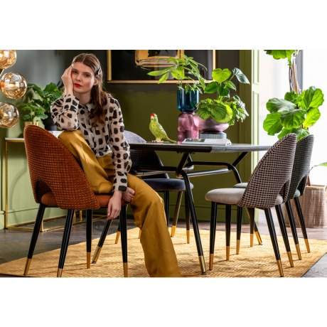 Ваза Marvel, 17х40х17 см. Стекло, Синий, Фиолетовый