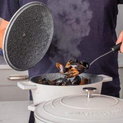 Кастрюля из литого аллюминия CREAM, 4 л. MC Kitchen Craft