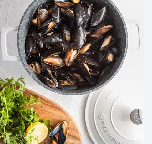 Кастрюля из литого аллюминия CREAM, 4 л. MC Kitchen Craft