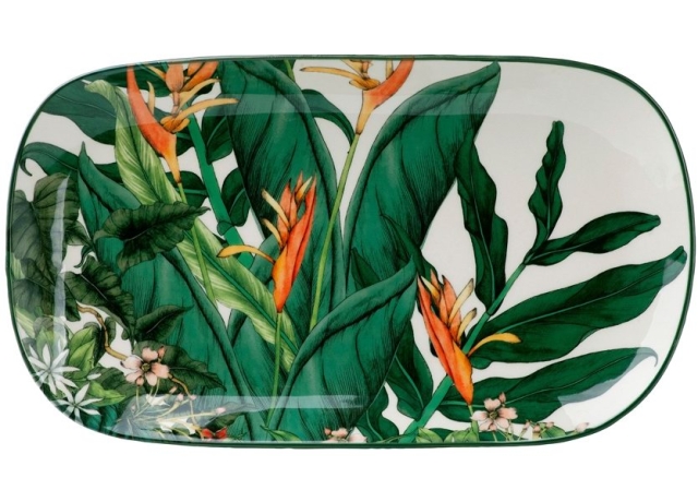 Блюдо овальное Ночной сад, 35х19 см. Maxwell & Williams