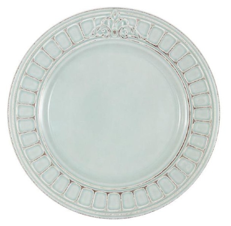 Тарелка обеденная Venice, 27,5 см. голубая Matceramica