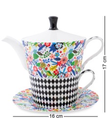 SL-21 Чайный набор &quot;Цветочный модерн&quot; (Stechcol)