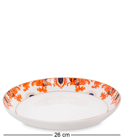 JK-219 Столовый сервиз 27 пр. на 6 перс. "Риомаджоре" (Riomaggiore Pavone)