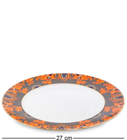 JK-219 Столовый сервиз 27 пр. на 6 перс. "Риомаджоре" (Riomaggiore Pavone)