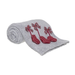 Плед Arco 130x160 см. серый, D'casa