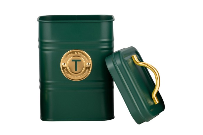 Набор банок для сыпучих продуктов Grandham, зелёные, 1,45 л. 3 шт. Maxwell & Williams