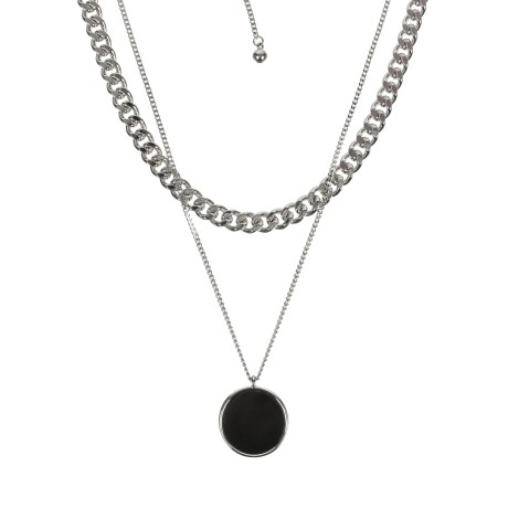 Колье Onyx B2105NM-N01.1 BW/S Fiore Luna