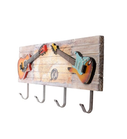 TM-18 Панно настенное с крючками "Две гитары"