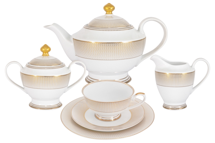 Чайный сервиз Вирджиния, 6 персон, 23 предмета, Midori