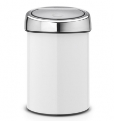 Мусорный бак Brabantia Touch Bin (3л), Белый Brabantia
