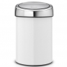 Мусорный бак Brabantia Touch Bin (3л), Белый Brabantia