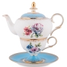 JK-134 Чайный набор "Цветок Неаполя" (Fiore Napoli Pavone)
