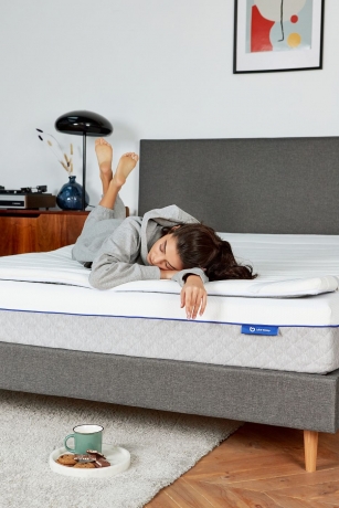 Топпер Blue Sleep Cosmic, коллекция "Блу слип Космик" 160*350*200, Полиэстер, Пенополиуретан, Белый