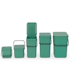 Встраиваемое мусорное ведро Sort &amp; Go (3 л), Темно-зеленый Brabantia