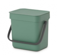 Встраиваемое мусорное ведро Sort &amp; Go (3 л), Темно-зеленый Brabantia