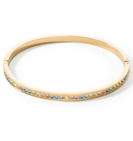 Браслет Multicolour Pastel Gold, 19 см. Coeur de Lion