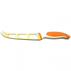 Нож для сыра, 13 см. оранжевый, Atlantis