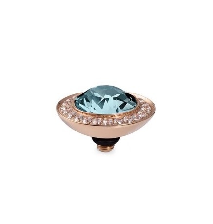 Шарм Tondo Deluxe Aquamarine 647209 BL/RG Qudo