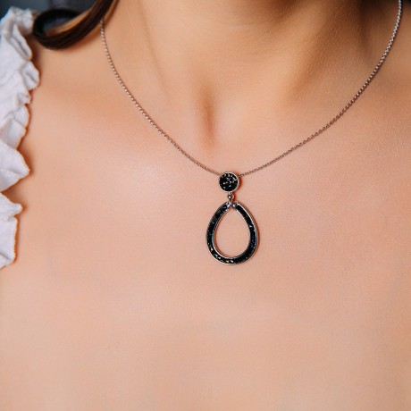 Колье SSHA B2103SW-N05.15 BR/S Fiore Luna