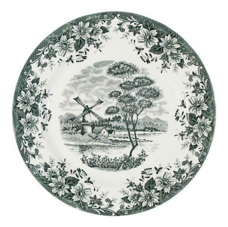 Тарелка обеденная Мельница Claytan, 26 см.