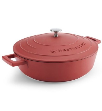 Неглубокая форма для запекания из литого аллюминия RED, 4 л. MC Kitchen Craft