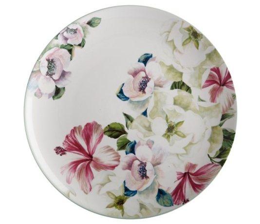 Блюдо круглое Магнолия, 37 см. Casa Domani