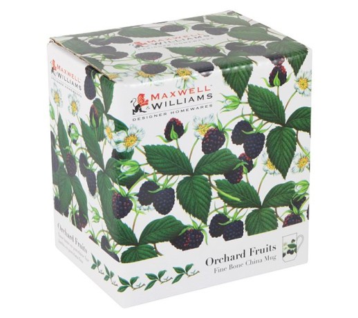 Чашка с блюдцем Ежевика, 480 мл. Maxwell & Williams