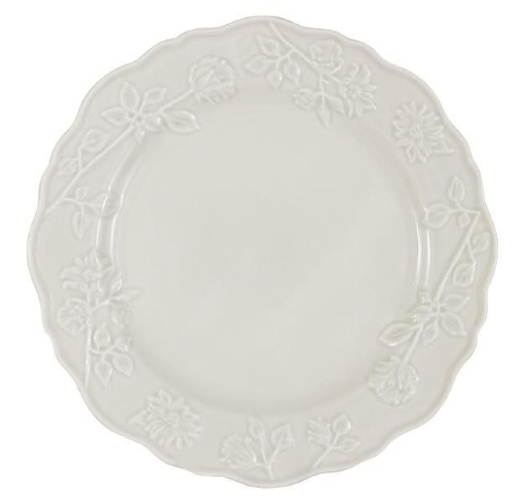 Тарелка обеденная Villa, 27 см. белая Matceramica