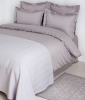 Комплект постельного белья "DAILY BEDDING", сатин, 150х210+220x240+50х70 см. серый
