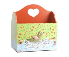 Декоративная подставка для журналов и газет Deliver Love, 36х40х26 см.