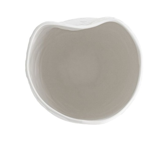 Ваза для цветов, 36 см, декоративная, фарфор P, белая, матовая, Пальмы, Manila, Home & Style