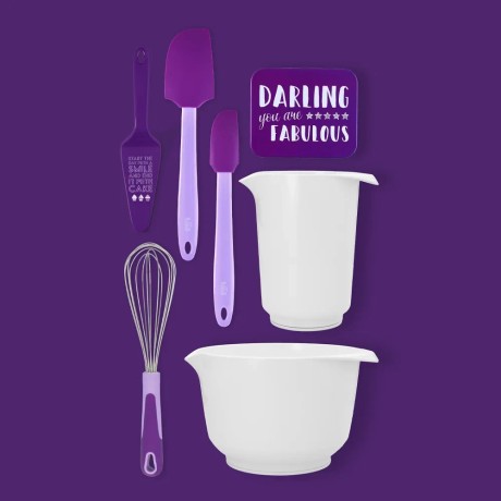 Шпатель, 27 см. цвет: фиолетовый, Birkmann