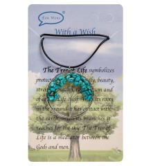 NP-02/8 Кулон с камнями "Бирюза"