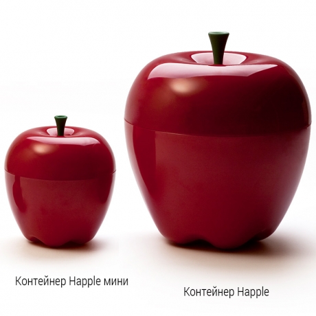 Контейнер Happle мини красный