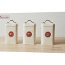 Набор банок для сыпучих продуктов Grandham, кремовые, 1,45 л. 3 шт. Maxwell & Williams