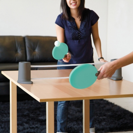 Настольный теннис офисный Pongo, мятный, Umbra