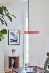 Светильник подвесной Asteria, Ø43x14 см, розовый Umage