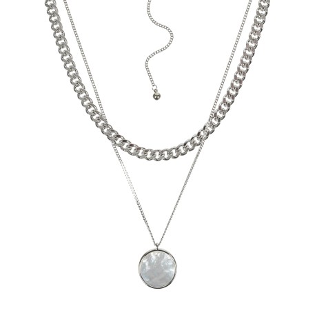 Колье MOP B2105NM-N01.2 BW/S Fiore Luna