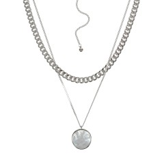 Колье MOP B2105NM-N01.2 BW/S Fiore Luna