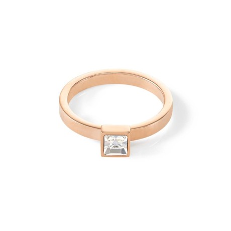 Кольцо Crystal-Rose gold 19 мм