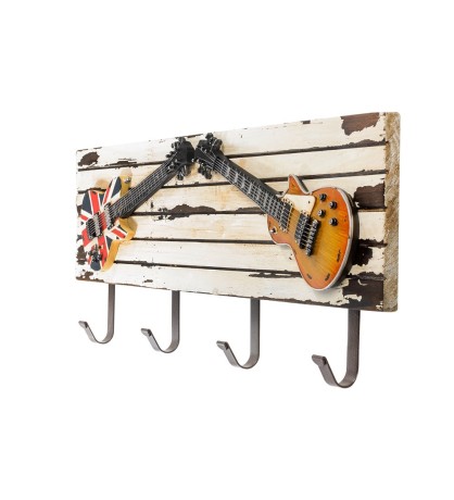 TM-19 Панно настенное с крючками "Две гитары"