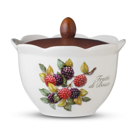 Ёмкость для печенья с крышкой Frutti di Bosco, 17,5 см. Nuova Cer