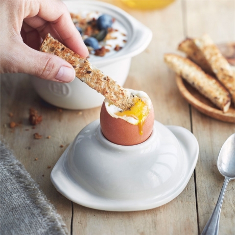 Форма для приготовления яиц "Гнездо", цвет крем, Emile Henry