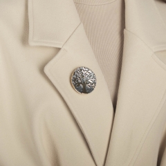 Брошь Дерево с листьями XZ1226.16 G/G Shadore