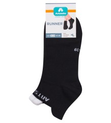 Носки спортивные Runner ASS-0006 41-44 черный (Artsocks)