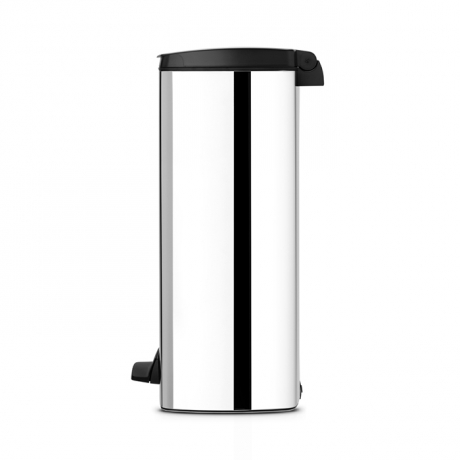 Прямоугольный мусорный бак  (25л), Стальной полированный Brabantia