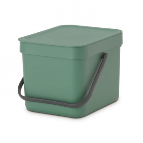 Встраиваемое мусорное ведро Sort & Go (6 л), Темно-зеленый Brabantia