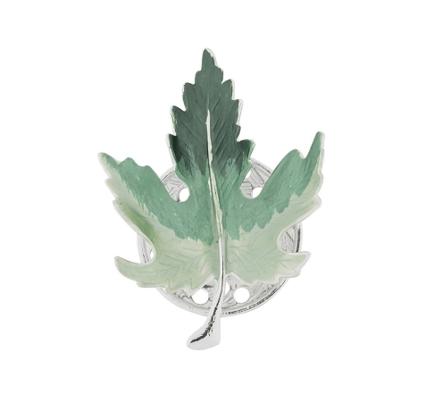 Брошь Клен XZ0834.16 G/S Shadore