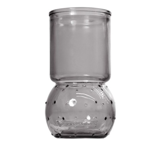 Ваза Organic, серая, 17 см. SAN MIGUEL