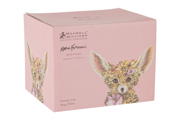 Кружка Живая планета, лисичка, 0,37 л. Maxwell & Williams